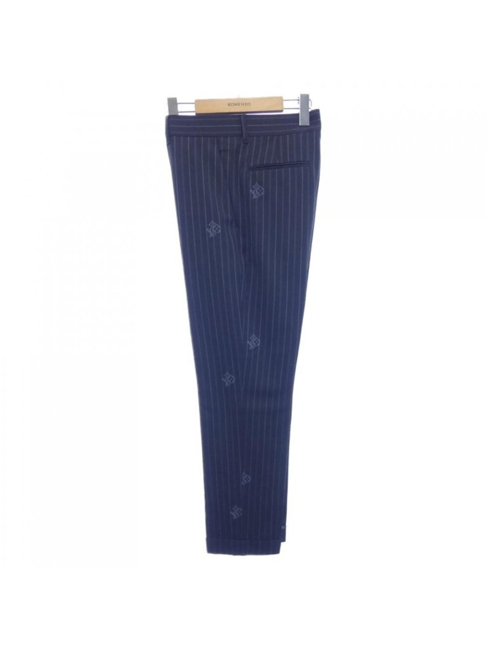 Louis Vuitton Cigarette Pants Gray 36 Stripe